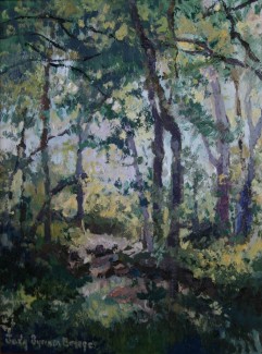 Spring is in the Air (18x24, Oil on Linen, Cades Cove,TN)