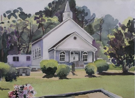 Faith of Our Fathers (Limited Edition Signed Print 14x19, Faith Lutheran Church, Hwy. 115W, White County, GA)