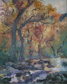 Fall Fever (24x30, Oil on Canvas, Texas)